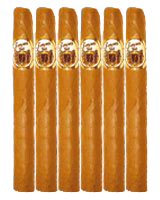 6 cigares Samana Corona Longfiller, République Dominicaine