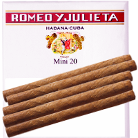 20 Romeo Y Julieta Mini 20 Cigarillos aus Cuba.