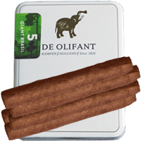 5 De Olifant Giant Brasil cigarillos