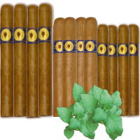 Import-Cigarren Sortiment mit 12 Cigarren aus der Dominikanischen Republik im Holzkistli