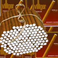 140 Villiger Vanilla Premium Cigarillos avec filtre