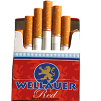 10 x 20 Wellauer Red Cigaretten