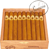 25 Samana Corona Longfiller Cigarren im Originalkistli aus der Dom. Rep.